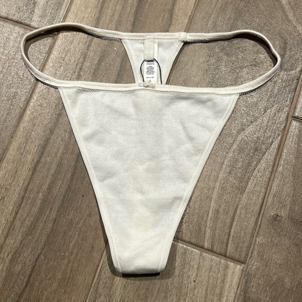 SKIMS COTTON THONG